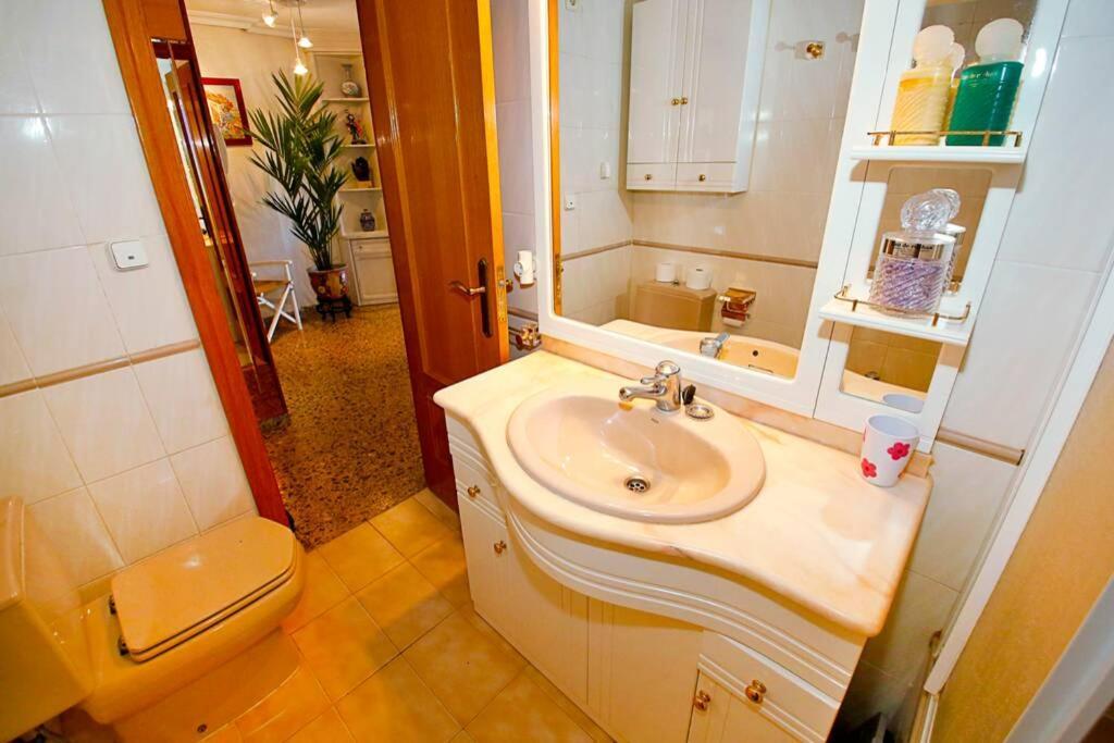 אליקאנטה Garden Apartment With Pool And Ac מראה חיצוני תמונה